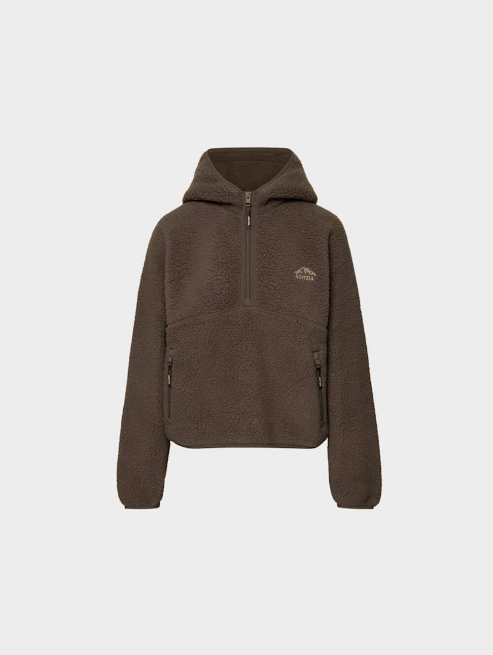NWT Aritzia TNA Polartec 1/2 Zip Up Hoodie Small